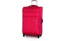 IT Luggage Megalite Extra Large 4 Wheel Suitcase - Fuchsia